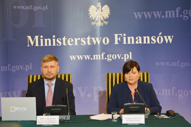 Konferencja prasowa Ministerstwa Finansw