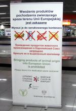 Krajowa Administracja Skarbowa przypomina o zakazie przywozu do UE artykułów pochodzenia zwierzęcego