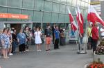 Hołd bohaterskiej Warszawie oddały też osoby znajdujące się w tym czasie na terenie Lotniska