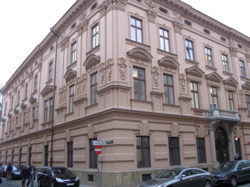 budynek Izby Administracji Skarbowej w Krakowie przy ul. Wiślnej 7