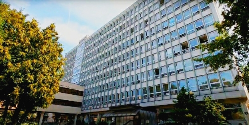 Budynek Urzędu Skarbowego Kraków-Prądnik przy ul. Krowoderskich Zuchów 2