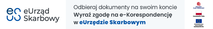 Napis: Twój eUS. Odbieraj dokumenty na swoim koncie. Wyraź zgodę na e-Korespondencję w e-US.
