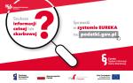 Lupa i napis: Szukasz informacji celnej lub skarbowej. Sprawdź w systemie EUREKA na podatki.gov.pl