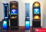 Dwa automaty na których były urządzane nielegalne gry hazardowe