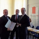 Zdjęcie Wręczenie certyfikatu BCC Zastępcy  Naczelnika Urzędu Skarbowego w Płońsku