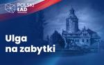 Grafika Polski Ład i zabytkowy budynek