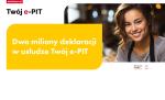 Dwa miliony deklaracji w usłudze Twój - ePIT 