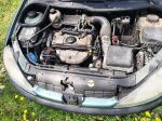 Samochód osobowy Peugeot 206 , nr rejestracyjny KDA09593, rok prod. 1998, brak aktualnego badania technicznego
