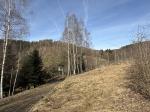 Nieruchomość w Paszynie objęta licytacją - działka budowlana z fundamentami domu z bali 7m x 4,5m.
