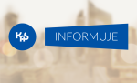 Logo KAS na niebieskim tle z napisem „INFORMUJE