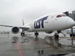 Największy samolot w historii LOT-u na lotnisku w Warszawie